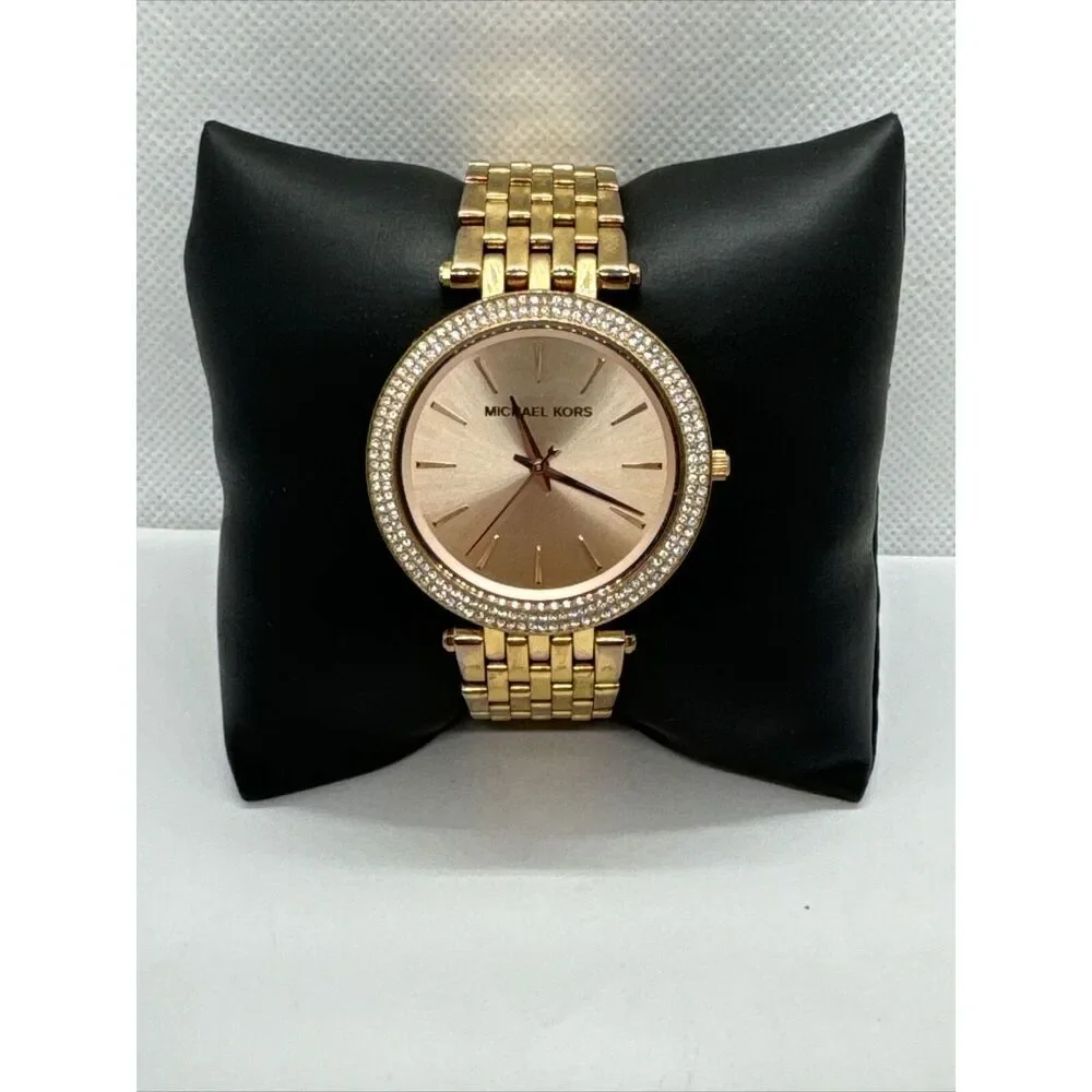 Michael Kors Darci MK3192 Women Rose Gold Analog Dial Quartz Wrist Watch JNA382